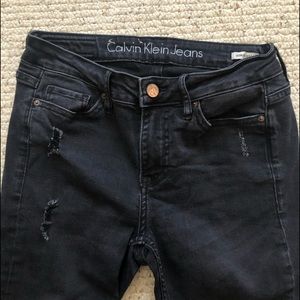 Calvin Klein ultimate skinny black jeans